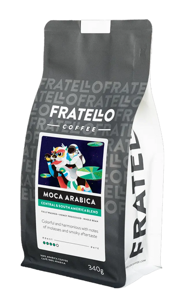 Caffè Moca - Caffè Macinato per Moka [1KG] Gusto Intenso (Arabica) - 4  Confezioni Sottovuoto E Salvafreschezza da 250g - [Totale 1000 g] :  : Alimentari e cura della casa