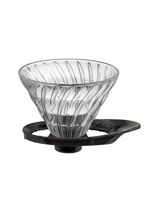 HARIO V60-02 Dripper (Glass Black)